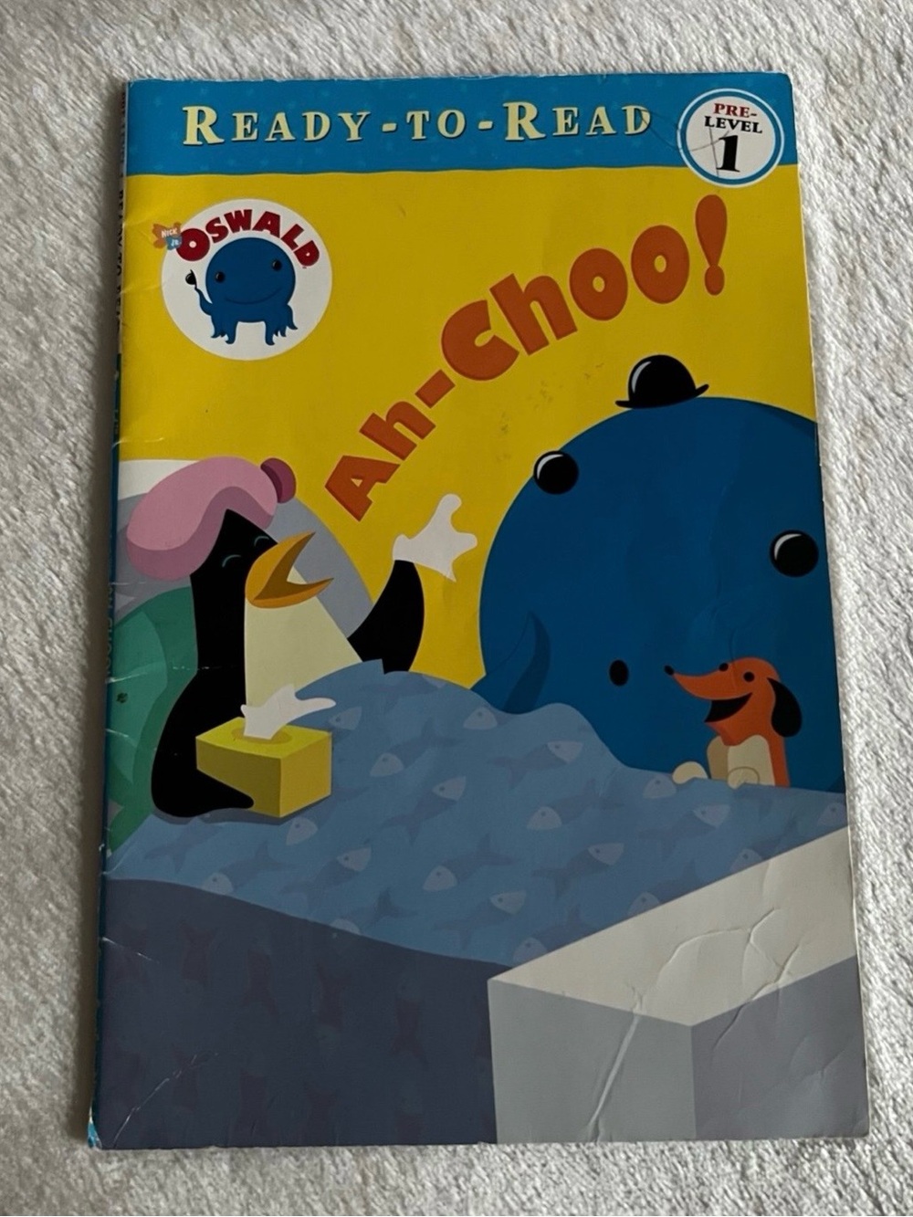 2003 Nick Jr Oswald Ah-Choo! By Kiki Thorpe Ready to Read Pre-Level 1 Book